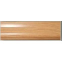Плинтус напольный пластиковый с резинкой  PVC6*2.5*18KD12