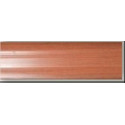 Плинтус напольный пластиковый с резинкой  PVC6*2.5*18KD14