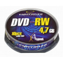 DVD+RW ESPERANZA 4,7GB x4 - Cake Box 10 pcs. (ES 1022)