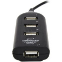 Esperanza USB Hub EA116,  mini-size, 4 ports, USB 2.0
