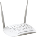 TP-LINK TD-W8961ND, 300M Wireless N ADSL2+ Modem Router, Trendchip+Ralink chipset, 2T2R, 2.4GHz, 802.11n/g/b, ADSL/ADSL2/ADSL2+, Annex A, with ADSL spliter, 2 detachable Antenna