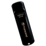 Флешка Transcend JetFlash 700, 32 GB, USB3.0/2.0, Black, Hi-Speed , Retail