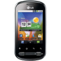 LG P350 Titanium Black