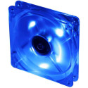 Titan TFD-12025GT12Z/LD2 Fan, Blue LED, 120x120x25mm, 800rpm, <16dBa, 16.1CFM, Z-bearing, 3pin, NO noise