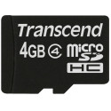 4 GB Transcend microSDHC Class4