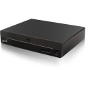 IconBIT HDS38F FullHD Media Player, Realtek RTD1055DD, 128/256 MB, supports 3.5" SATA HDD, SDHC card slot, HDMI 1.3, S/PDIF, composite, RC