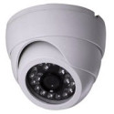 Купольная камера (С ИК ПОДСВЕТКОЙ 15-40м) HDP-4210IX (Wh/Bl) (600твл, 1/3' SONY, 0 lux, F3,6мм, ИК-25м, белого и черного цвета)