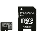 16 GB Transcend microSDHC Class10 with SD adapter