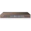 TP-LINK TL-SL2428WEB, 24+4G Gigabit-Uplink Web Smart Switch, 2 SFP expansion slots
