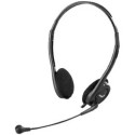 Genius HS-200C Headphones with  microphone, Black