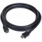 Cable HDMI to HDMI 10.0m Gembird, male-male, V1.4, Black, Bulk, CC-HDMI4-10M