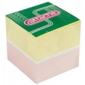 Блок для заметок 90*90*40мм, цвет. картон