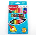 Карандаш цветной  MAPED Maxi/12