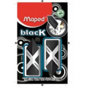 Ластик MAPED Pyramid Black/2 в блистере