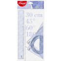 Набор линеек MAPED Cristal Max/4