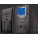 Hardity UP-1200, UPS with AVR, 1200VA, 2x Schuko outlets, 2x7AH, AVR: 165-275V, Black