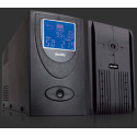 Hardity UP-1500, UPS with AVR, 1500VA, 2x Schuko outlets, 2x8AH, AVR: 165-275V, Black