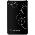 500 GB Transcend External USB3.0 2.5" HDD StoreJet 25A3 Glossy Piano Finish, Durable and Shock-resistant, USB3.0