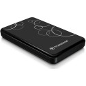 1.0 TB Transcend External USB3.0 2.5" HDD StoreJet 25A3 Glossy Piano Finish, Durable and Shock-resistant, USB3.0