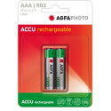 AgfaPhoto NiMh-Akku, Micro AAA, HR03, 1.000 mAh, Blister*2