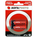 AgfaPhoto NiMh-Akku, Mignon AA, HR6, 2.700 mAh, Blister*2