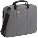 12" NB  bag - CaseLogic PBCI112G Grey Compact Casual Notebook Attache Compact  and unique design Front and rear exterior slip pockets for A/C adapter or other small accessories Air-mesh padding and lined interior pocket Padded shoulder strap and soft re-i