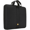 13.3" NB  sleeve bag - CaseLogic QNS113K Black Moldet Sleeve Bag with Handles •Molded EVA sleeve holds netbooks with up to an 13.3” display •Thick, quilted padding keeps your netbook protected and snugly in place to prevent it from sliding around •Clamshe