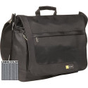 15.4" NB  bag - CaseLogic TKM15FK Black Business Messenger Bag Expandable backside panel  Fully lined interior with separate padded computer compartment  Full featured organizer panel  Matching USB shuttle included  1680/840D – exterior  300D 2 tone – int