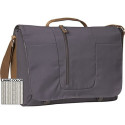 15.4" NB  bag - CaseLogic XNM15FG Gray Urban Messenger Bag Step up materials and hardware  Fully lined interior with padded section Exterior quick access zip pocket for cell phone, MP-3 and Blackberry access Full featured organizer panel with felt lined e