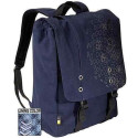 15.4" NB backpack - CaseLogic SNB15B Blue Campus Backpack Unique exterior graphic overlays One quick access external zip pocket Holds up to a 15.4” laptop Medium and large interior pockets for your electronics Heavy-duty stitching  100% Cotton Canvas