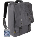 15.4" NB backpack - CaseLogic SNB15G Grey Campus Backpack Unique exterior graphic overlays One quick access external zip pocket Holds up to a 15.4” laptop Medium and large interior pockets for your electronics Heavy-duty stitching  100% Cotton Canvas