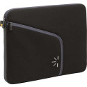 16"/15" NB compact sleeve bag - CaseLogic PLS216K Black Laptop Sleeve •Form fitting neoprene material stretches to accommodate most laptops with a 16" display  •Sueded internal lining and durable neoprene cushion and protect your computer •Zippered Power