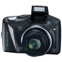 Canon PS SX130 IS Black, 12.1MPix, 1/2.3"CCD, 12x, 28-336, f/3.4-5.6, ViewS 3", DIGIC4, 2xAA, цифровой фотоаппарат