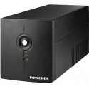 Aiptek POWEREX VI1000 LED, Line-Interactive UPS, 1000VA / 600W, AVR, LED indicators, Modem/Phone Surge Protection, 4x Schuko outlets, USB Connection, Compact size and light weight design