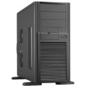 Case ATX Chieftec SH-01B-B-B-OP w/o PSU, Black