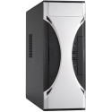 Case mATX SFX300W Tower/Desktop Chieftec CS-01B-SL, 2x3.5", 1x2.5", 2x USB 2.0, 1x1394, Audio/Mic