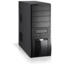Case ATX 450W KME 2E67, Black, PSU with 12cm Fan, Audio+USB