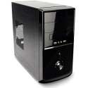 Case mATX 450W KME CM-3E22, Black, PSU with 12cm Fan, Audio+USB