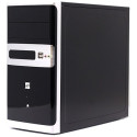 Case mATX 450W KME R227, Black, PSU with 12cm Fan, Audio+USB