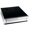 Case mATX 300W GMC AVC S-3, LCD, 2xUSB, 1xIEEE1394, Audio+Mic, black