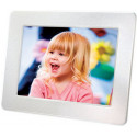 Digital Photo Frame Transcend T.photo 730, Whie (2GB, 7" Wide TFT LCD , FM radio/MP3, Speakers)