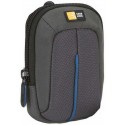 Digital photo bag CaseLogic DCB301G GRAY, Interior Dim: 10,5x6,8x2,5 cm Camera case compatible with most compact point and shoot cameras  Simple design aesthetic accented with vibrant red detailing  Quality materials and logical organization ensure your e