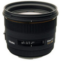 Prime Lens Sigma AF 50/1.4 EX DG HSM F/Can В комплекте бленда и чехол. Диаметр фильтра 77мм.
