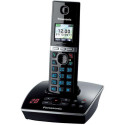 Радиотелефон DECT Panasonic KX-TG8061UAB, Black, AOH,Caller ID, Sp-phone,TAM,Color LCD АОН, Caller ID (журнал на 50 вызовов), цветной TFT дисплей,  функция резервного питания, цифровой автоответчик (до 18 мин), спикерфон на трубке, голосовой АОН, телефонн
