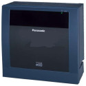 Digital IP-PBX Panasonic KX-TDE200UA, PBX main unit Цифровая гибридная IP-АТС, полноценное IP решение, использующее принцип коммутации IP-пакетов Встроены: Плата внешних IP-линий Плата внутренних IP-абонентов Голосовая почта (2 канала) Плата удаленного а