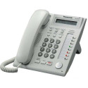 DPT Panasonic KX-DT321UA, White Цифровой системный телефон, совместим с АТС Panasonic серии TDE/NCP, совместим с АТС Panasonic серии TDА (версия ПО 5.00 и выше), ЖК-дисплей (1 строка) с поддержкой кириллицы, спикерфон, 8 программируемых кнопок линий/функц