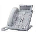 DPT Panasonic KX-DT343UA, White Цифровой системный телефон, совместим с АТС Panasonic серии TDE/NCP, TDА (версия ПО 5.00 и выше), поддерж. беспров. гарнитур Bluetooth, ЖК-дисплей (3 строки) с подсв. и с поддерж. кириллицы, спикерфон, 24 прогр-х кнопки лин