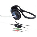 Genius HS-300N Headphones with  microphone, volume control, foldable rear-band headset