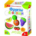 Гипс на магнитах "Овощи.Фрукты" 4004 