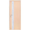 Дверь ДВП Квадра Z8db-P1 2000*800 бледный дуб
